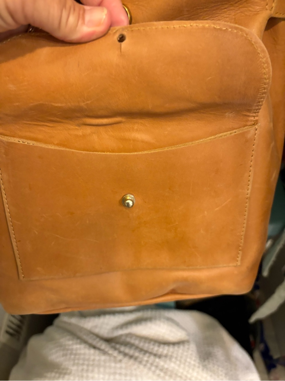 Noonday Collection Leather Backpack Tote - Picture 10 of 11